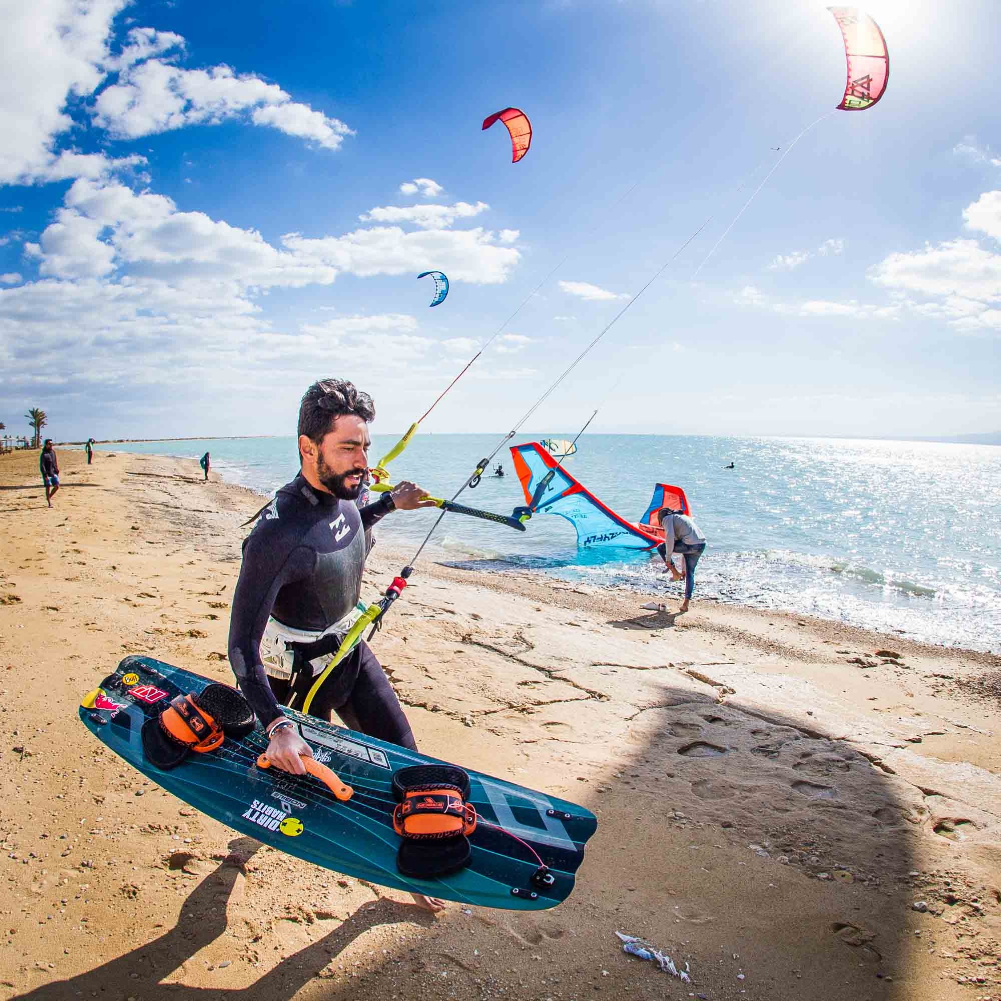 RAS SUDR / RED SEA / KITE-SURFING