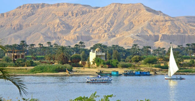 Private Felucca in the River Nile